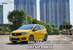  Dán phim cách nhiệt Ntech cho Honda Brio